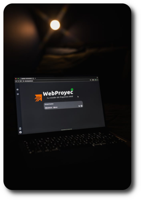 Webproyec en computadora